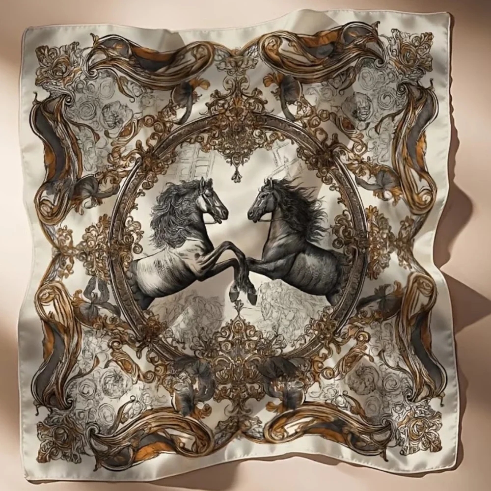 🌵Western Cowboy Bandana with Horses